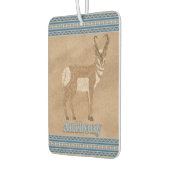 Zuidwest Standing Pronghorn Antelope Gepersonalise Luchtverfrisser (Links)