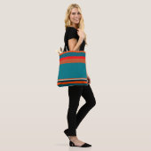 Zuidwest Strepen 29 Tote Bag (Op model)