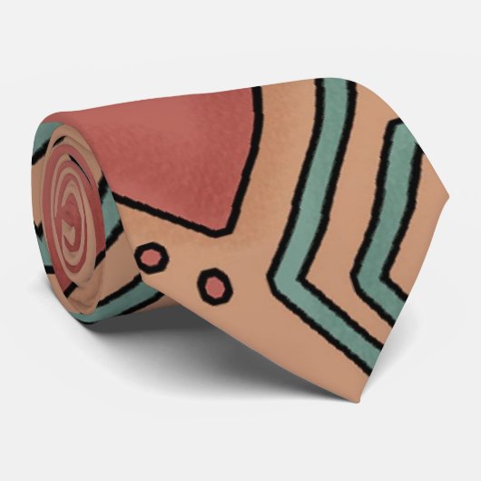 Zuidwest-Stropdas Stropdas (Opgerold)