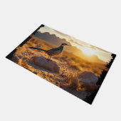 Zuidwest Sunrise Arizona Roadrunner Doormat Deurmat (Schuin)