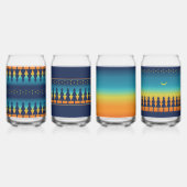 Zuidwest Sunset Pines Assortiment Design Blikvorm Glas (Links)