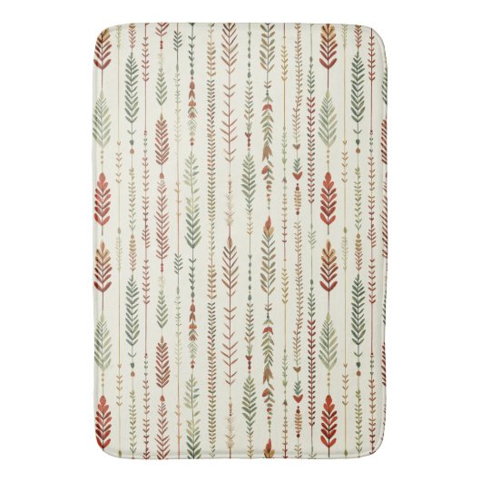 Zuidwest Terra Cotta Boho Badmat (Voorkant Verticaal)