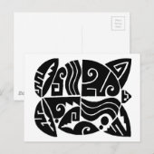 Zuidwest Tortuga Briefkaart (Voorkant / Achterkant)