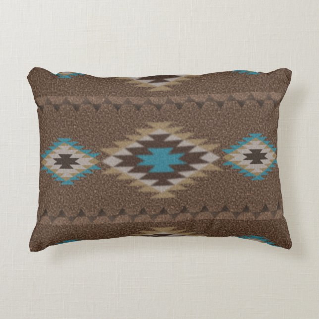 Zuidwest Tranquility Cotton Accent Pillow 12-inch  Accent Kussen (Voorkant)