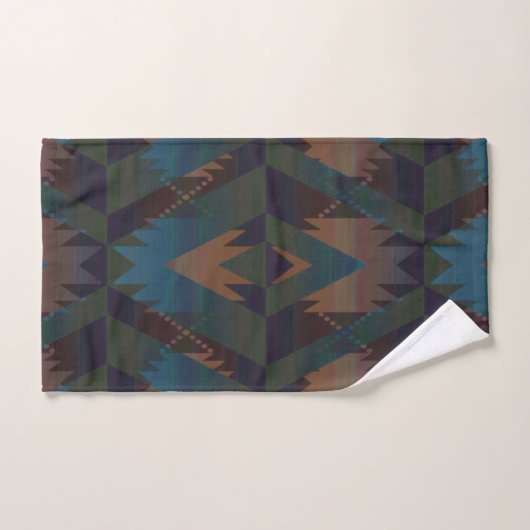 Zuidwest Tribal Pattern Bad Handdoek (Handdoek)