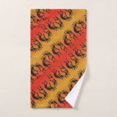 Zuidwest Tribal Pattern Kokopelli Design Bad Handdoek (Handdoek)