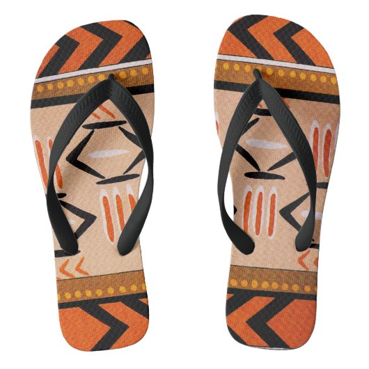"Zuidwest Tribale Indische slippers Teenslippers (Voetbed)
