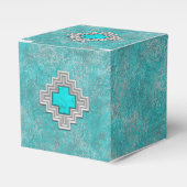 Zuidwest Turquoise Bedankdoosjes (Voorkant Zijde)
