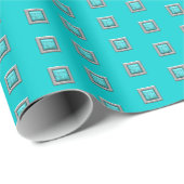 Zuidwest Turquoise Cadeaupapier (Rol Hoek)