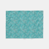 Zuidwest Turquoise Fleece Deken (Voorkant (Horizontaal))