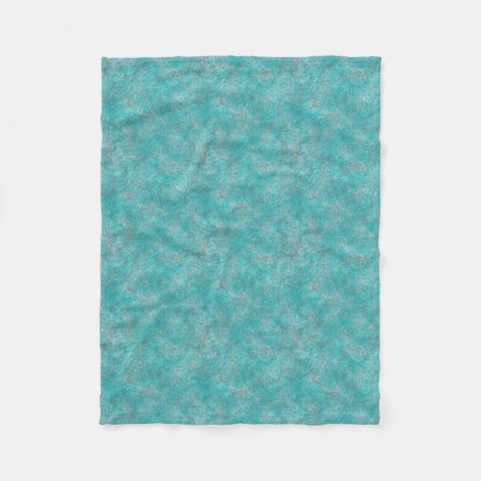 Zuidwest Turquoise Fleece Deken (Voorkant)