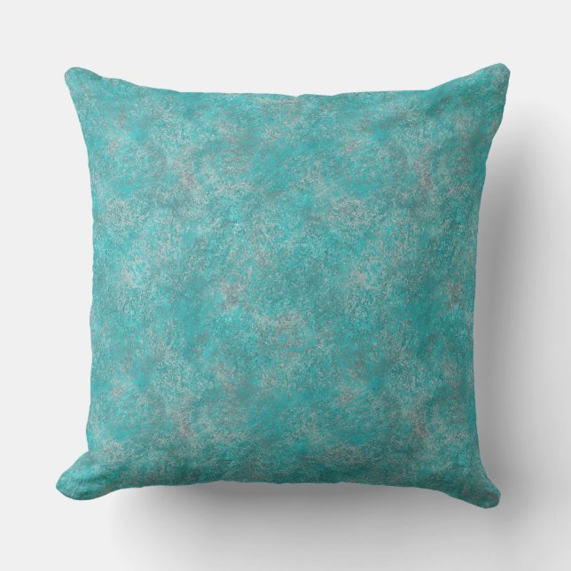 Zuidwest Turquoise Kussen (Voorkant)