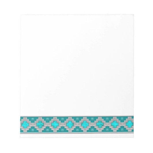 Zuidwest Turquoise Notitieblok (Voorkant)
