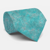 Zuidwest Turquoise Stropdas (Opgerold)