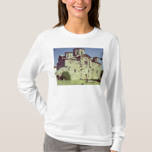 Zuidwest-uitzicht van de kerk Sveti Djordje T-shirt