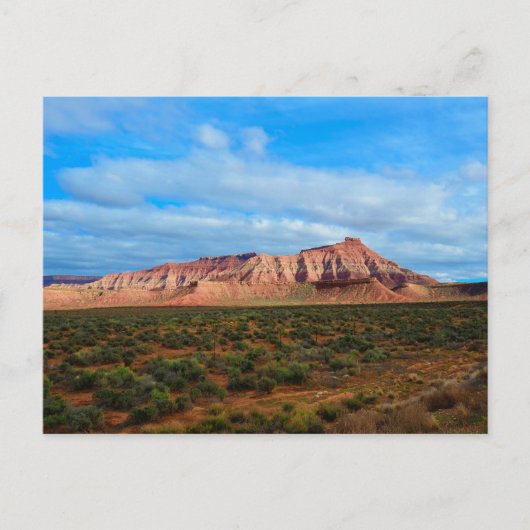 Zuidwest Utah platteland Briefkaart (Voorkant)