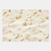 Zuidwest Western Goud Wit Koeienhuid Inpakpapier Vel (Voorkant)