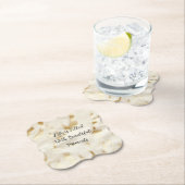 Zuidwest Western Goud Wit Koeienhuid Kartonnen Onderzetters (Insitu)