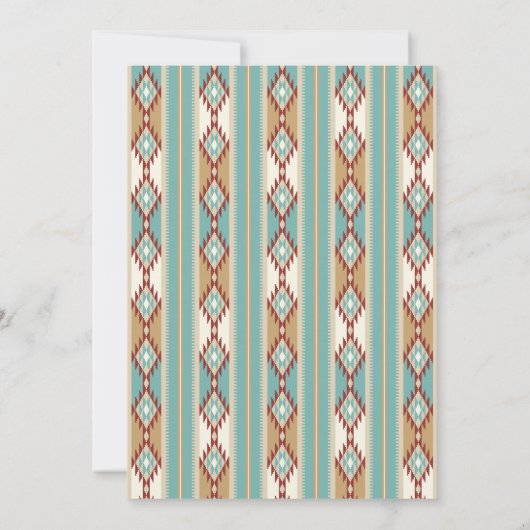 Zuidwest-westerne ranch cowgirl bruiloft kaart (Achterkant)