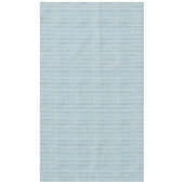 Zuidwest Winter Geometrische Sneeuwvlok Pine Blauw Tafelkleed (Voorkant)