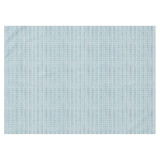 Zuidwest Winter Geometrische Sneeuwvlok Pine Blue  Tafelkleed (Voorkant (Horizontaal))