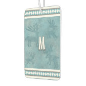 Zuidwest Winter Herten en Pine Trees Gepersonalise Luchtverfrisser (Links)