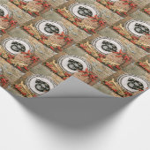 Zuidwest-witwrapppapier hazard Indian Basket Corn Cadeaupapier (Hoek)