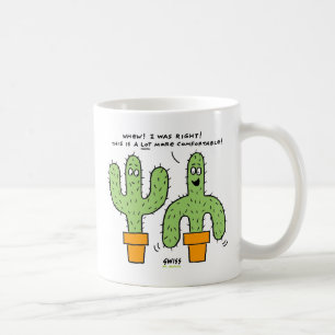 Zuidwest woestijn cactus cartoon grappige mok