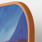 Zuidwest-woestijndroomkleurpotlood Tekening Pickleball Paddle (Links Detail)