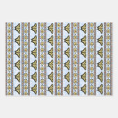 Zuidwest Yellow Swallowtail Butterflies Blue Sky Inpakpapier Vel (Voorkant)