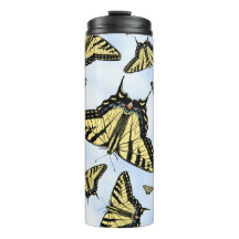 Zuidwest Yellow Swallowtail Butterfly Blue Sky