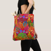 Zuidwest Zomerbloementuin Tote Bag (Dichtbij)