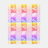 Zuidwest-zonsopgang bij Rainbow Fleece Blanket (Voorkant)