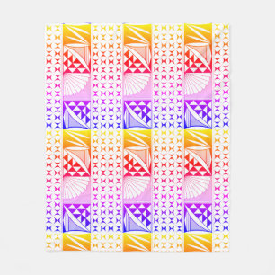 Zuidwest-zonsopgang bij Rainbow Fleece Blanket Deken