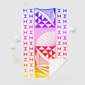 Zuidwest-zonsopgang bij regenboog golfhanddoek (Insitu)