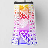 Zuidwest-zonsopgang bij regenboog golfheadcover (Draai 90)