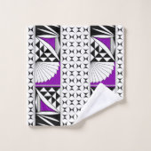 Zuidwest-zonsopgang in de Paarse dodenset Bad Handdoek (Wasdoekje)