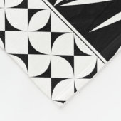 Zuidwest-zonsopgang in het Paars Fleece Deken (Hoek)