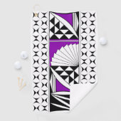 Zuidwest-zonsopgang in het Paars Golfhanddoek (Insitu)