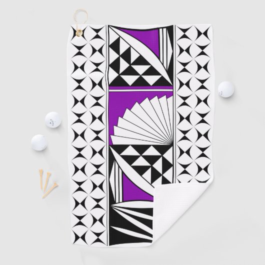 Zuidwest-zonsopgang in het Paars Golfhanddoek (Insitu)