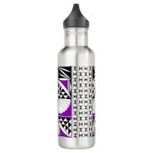 Zuidwest-zonsopgang in het Paars Waterfles (Links)