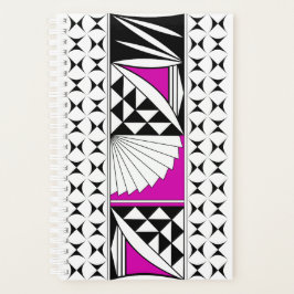 Zuidwest-zonsopgang in roze planner