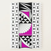 Zuidwest-zonsopgang in roze planner (Achterkant)