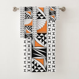 Zuidwest-zonsopgang in Sinaasappel Bad Handdoek