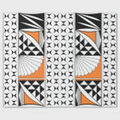 Zuidwest-zonsopgang in Sinaasappel Cadeaupapier (Vlak)