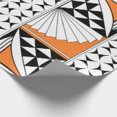 Zuidwest-zonsopgang in Sinaasappel Cadeaupapier (Hoek)