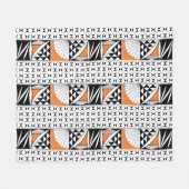 Zuidwest-zonsopgang in Sinaasappel Fleece Deken (Voorkant (Horizontaal))