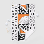 Zuidwest-zonsopgang in Sinaasappel Golfhanddoek (Insitu)