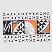 Zuidwest-zonsopgang in Sinaasappel Golfhanddoek (Horizontaal)