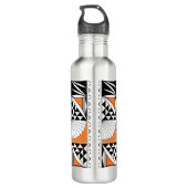 Zuidwest-zonsopgang in Sinaasappel Waterfles (Achterkant)